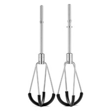 KitchenAid Flex Edge Beater Accessory for Hand Mixer - Silver: Stainless Steel,