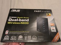 Asus N600 Gigabit Router Dual Band Wireless Box Opened Never Used