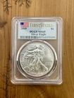 2019 PCGS MS69 American 1oz Silver Eagle $1 First Strike .999