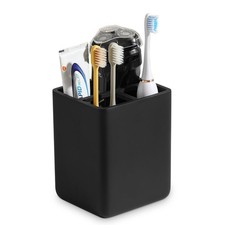 Toothbrush Holders, 3 Slots Toothpaste  Toothbrush Holder for Bathroom, Resi...