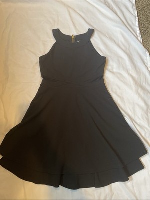 Emerald Sundae Girls Dress Size 12 with Black and Gold Zip On The Back ...