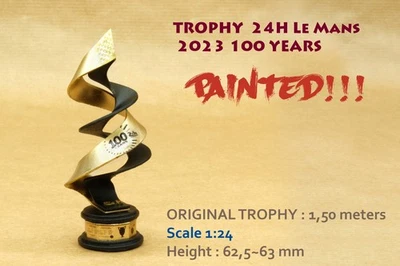 TROPHY 24H Le Mans 2023 Winner 100 years Ferrari 1:24 - Photo 1/3
