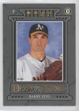 2004 Donruss Diamond Kings Inserts Black 43/100 Barry Zito #DK-13 0d8
