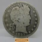 1893 Barber Silver Quarter - #C55134NQ