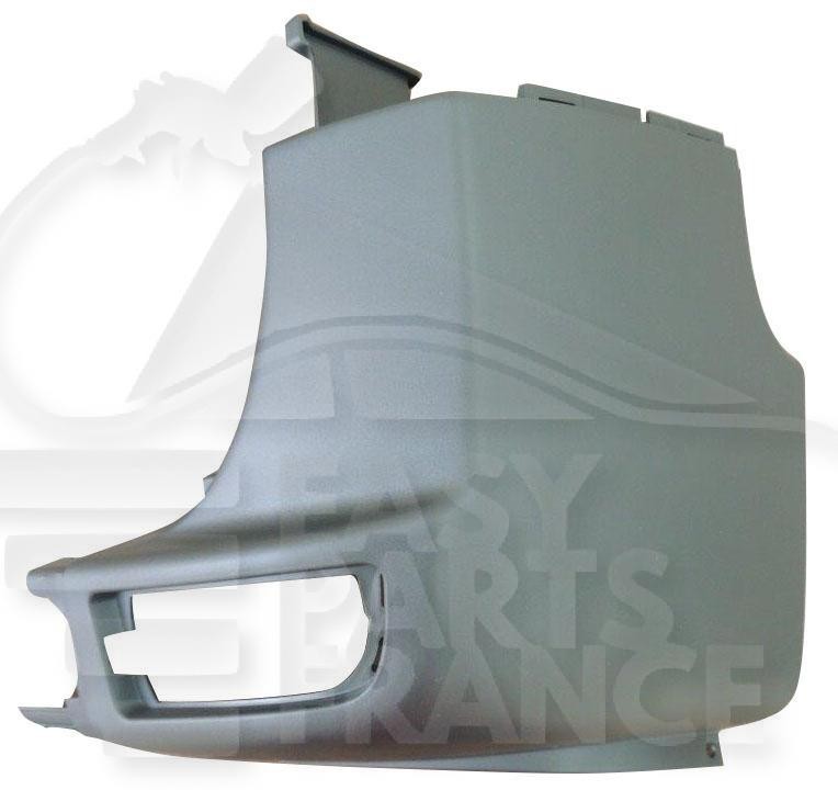 Réparez votre pare-choc arrière-droit VW Crafter 2011-2016 avec cette crosse grise injectée