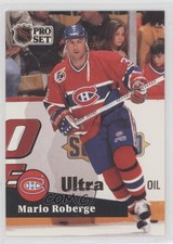 1991-92 Pro Set Mario Roberge #415 00jz