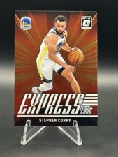 2024-25 Optic Stephen Curry Express Lane Silver Prizm #13 Golden State Warriors