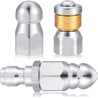 #ad 3 Pcs Pressure Washer Nozzle Kit Stainless Steel 5000 Psi $27.07
