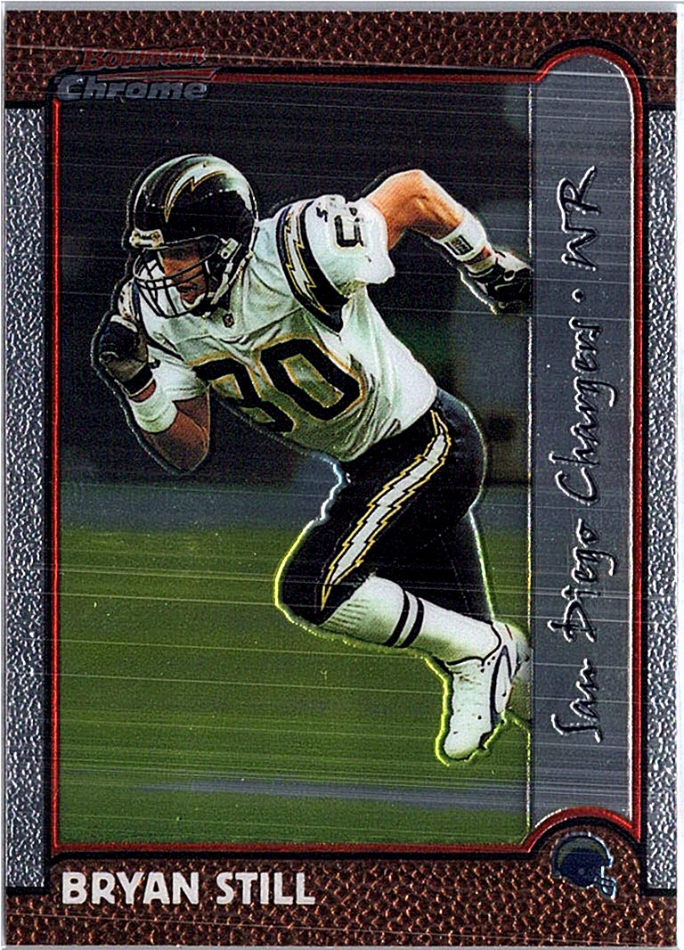 1999 Bowman Chrome Base & Interstate Football Singles- You Choose