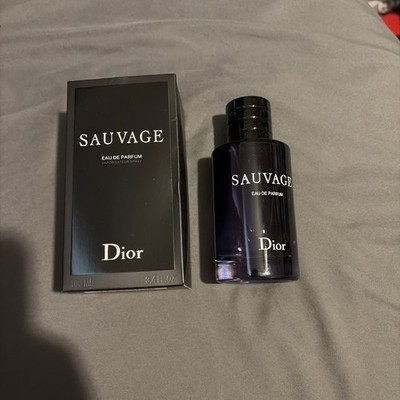Dior Sauvage Eau de Parfum Spray Men's Perfume Fragrance Long Lasting Scent