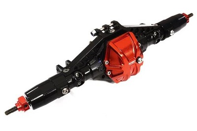 Complete Billet Machined T11 Rear Axle for Axial 1/10 SCX-10 Dingo Honcho Jeep C