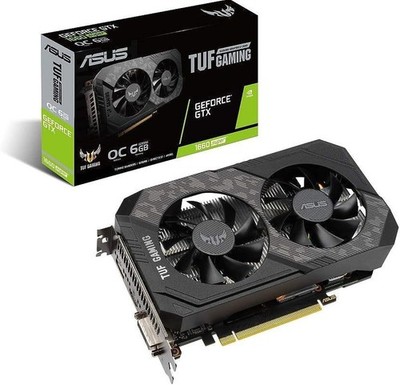 6GB Asus TUF GeForce GTX 1660 Super OC Edition PCI-E TUF-GTX1660S-O6G-GAMING