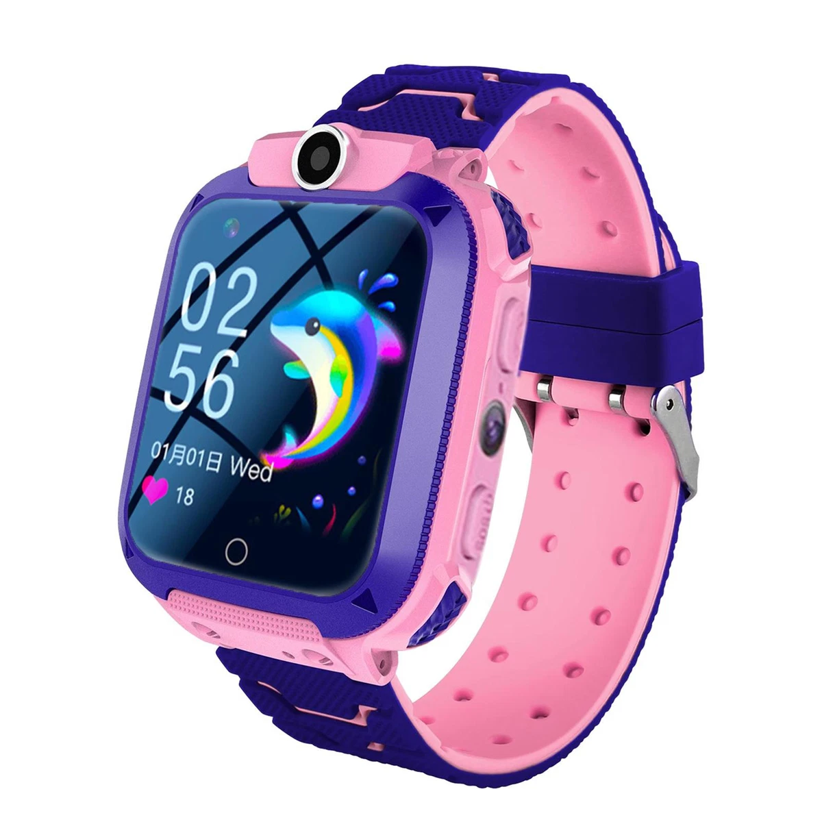 VADERDAG Cadeau - Papa Cadeautjes - Smartwatch Met GPS Voor Kinderen Horloge Telefoon Voor Meisjes En Jongens Touchscreen Met Muziekspeler Spellen 1527x1536