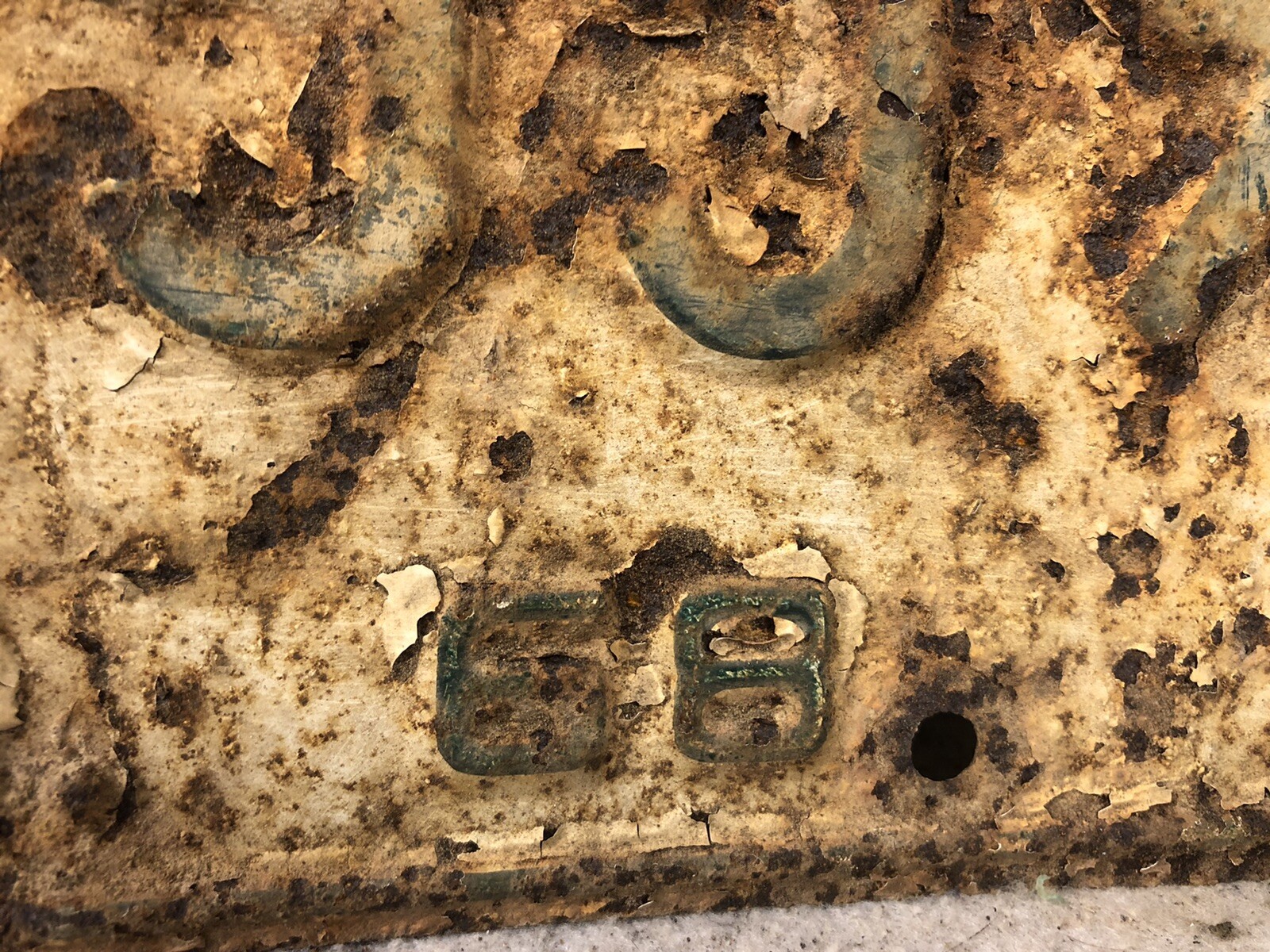 Vintage 1968 Tennessee Joint License Plate eBay