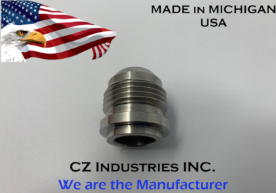 Find -12 #12 AN Stainless Steel Weld On Fitting Bung Nut In Miami - Foto 7