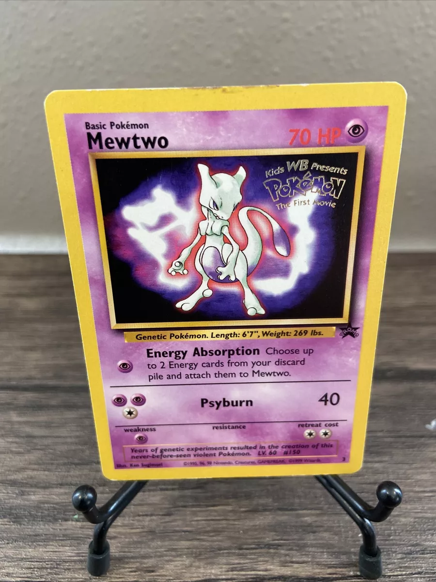 Pokemon - Mewtwo (3) - Wizards Black Star Promos