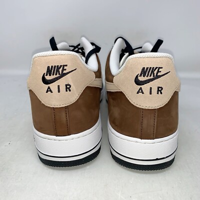 NIKE AIR FORCE 1 ブラウン Nike Air Force 1 'Mocha Brown' Black Sneakers, Size 6 / 7.5W BNIB