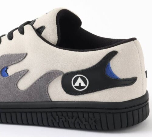 AIRWALK Classics SCOACH AWC0029-2 grigio bianco nero blu grigio Giappone nuovo US10,5 - Foto 8 di 13