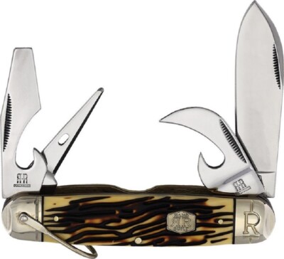 Rough Ryder Large Scout Folding Pocket Knife - Camping Scouting - NEW