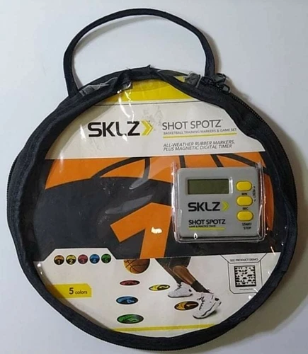 SKLZ Shot Spotz Game Set Basketball Training Markers & Digital Timer