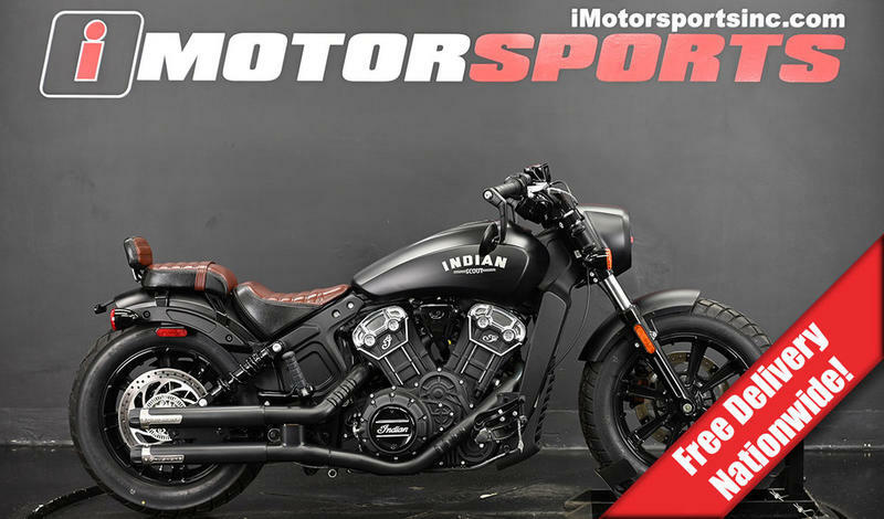 2018 Indian Motorcycle Scout Bobber ABS Thunder Black Smoke  2018 Indian Motorcycle Scout Bobber ABS Thunder Black Smoke for sale!