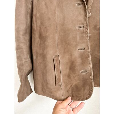 Vintage Loewe tan suede leather jacket size S | eBay Vintage Loewe tan suede leather jacket size S | eBay