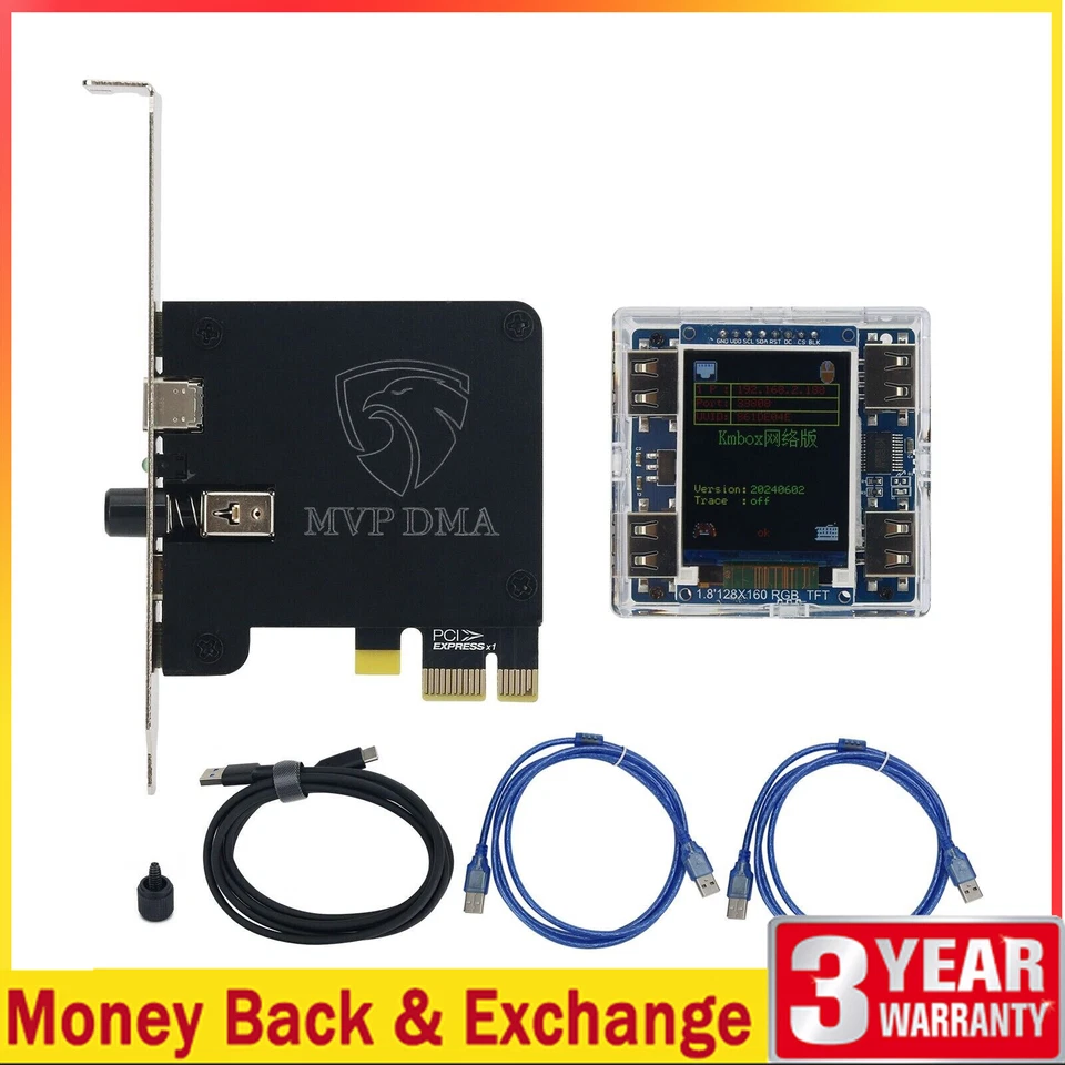 MVP DMA Board Basic General Firmware Direct Memory Access+KMBox Net Keyboard