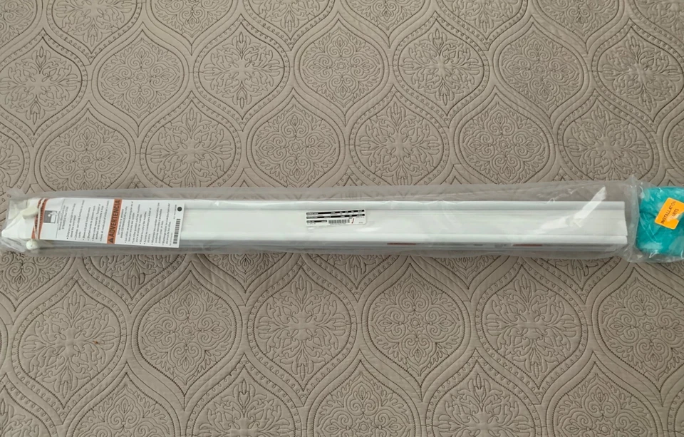 NUEVO COMFORTEX Blanco Nido de Abeja Celular Mano Izquierda Pantalla con Cable 40.75" x 96" máx. Foto 3 de 4