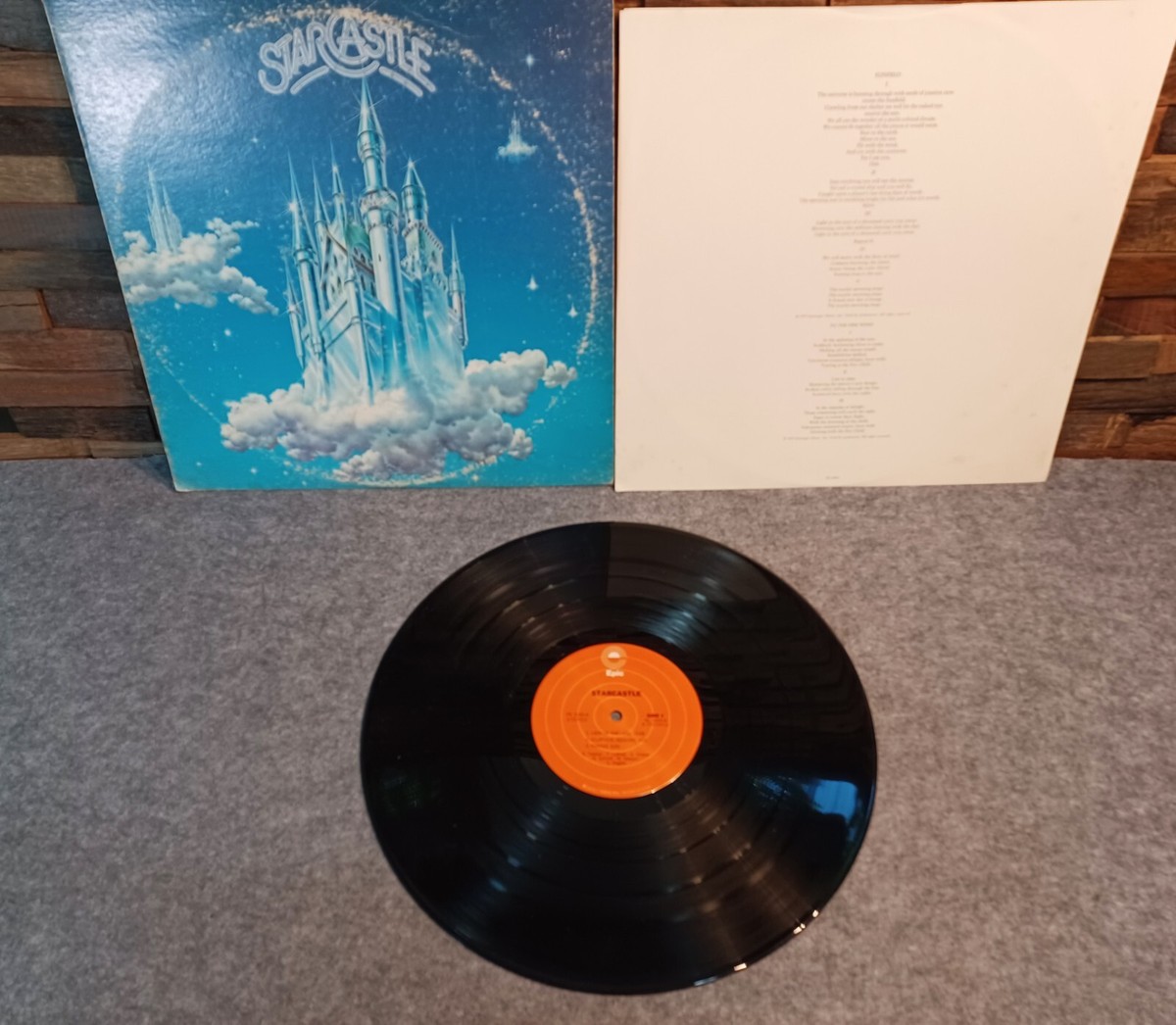 STARCASTLE - Self Titled - 1976 LP 12