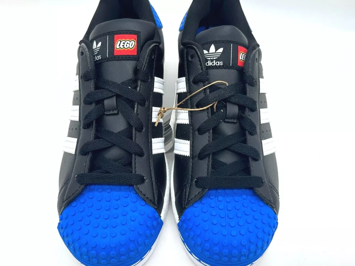 Adidas superstar cheap gs blue