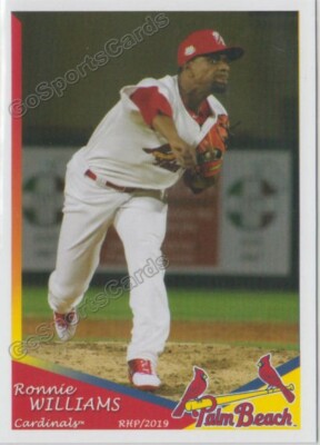 2019 Palm Beach Cardinals Ronnie Williams RC Rookie St Louis