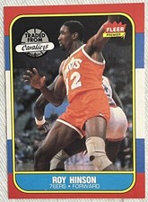 1986-87 Fleer #46 Roy Hinson Philadelphia 76ers NBA Basketball