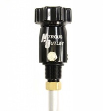 00-31012 Nitrous Outlet Billet High Flow Bottle Valve Siphon Tube For 10 Lb