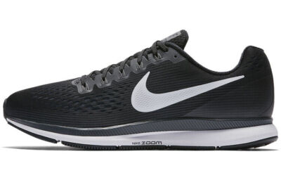 Nike Air Zoom Mens Pegasus 34 Black - Black White - 880555  display picture 3
