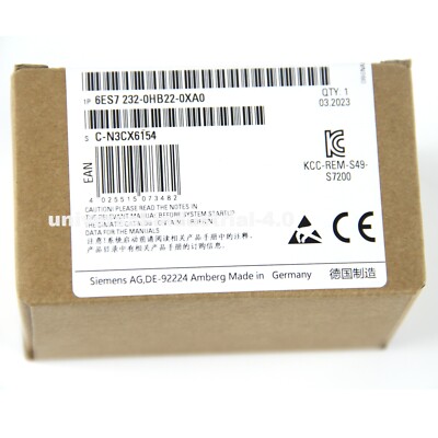 SIEMENS 6ES7 232-0HB22-0XA0 6ES7232-0HB22-0XA PLC Module New 