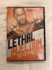 ROH Lethal Injection: the best of Jay Lethal DVD 2-disc TNA AEW Ring Of Honor