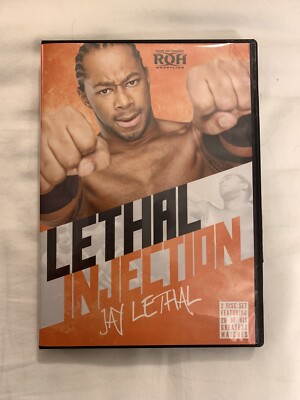 ROH Lethal Injection: the best of Jay Lethal DVD 2-disc TNA AEW Ring Of Honor