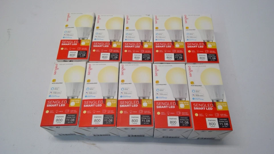 10x - SENGLED Smart Light Bulb Works w/ Alexa Google SmartThings Wink E11-G13W - Image 2 of 3