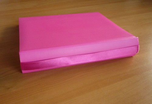 Fuchsia roze groot fotoalbum met satijnen lint van Hema - Photo 2/5