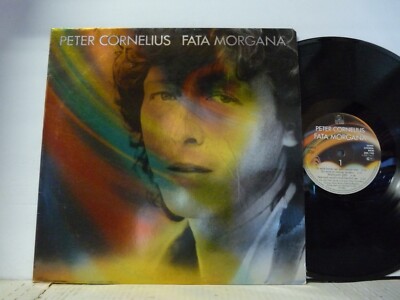 VG++  Peter Cornelius ''Fata Morgana'' LP 1983 EUROPE 1ST PRESS & LYRICS       A