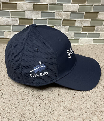 The Northern Trust Mens Golf Hat NWT Ahead Fitted Size S/M Blue