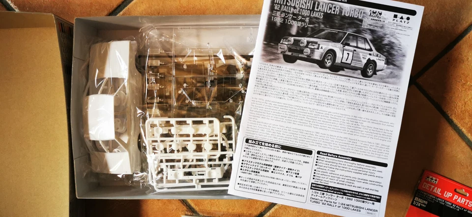 NUNU Mitsubishi Lancer Turbo+fotoincisioni - Immagine 4 di 4