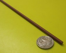 Phenolic Micarta XX Paper Rods .156" Diameter x 48" Long, 4 Units