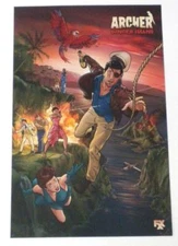 ARCHER - 11"x17" Original Promo TV Poster SDCC 2018 MINT FX San Diego Comic Con