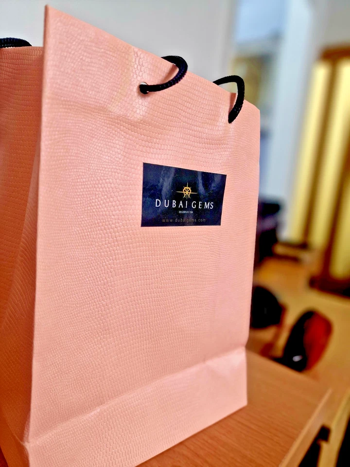 Pulsera de zafiro azul y diamante creado viene bellamente en caja de regalo post gratuito Foto 3 de 4