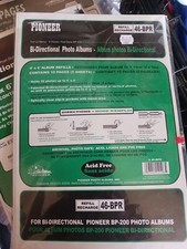 Pioneer Photo Album 30 X 3 Photos Refill Pages For BP200 Photo Albums With Post
