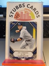 Derek Jeter 2020 Topps 20 YEARS OF THE CAPTAIN #YOC-02 New York Yankees HOF