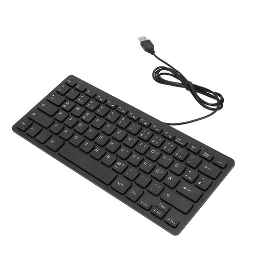 Keyboard 78 Key Mute Ultra Thin Wired Mini USB Interface Desktop Computer Sm GF0 - Picture 10 of 29