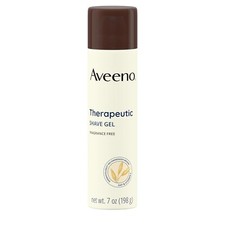 Aveeno THERAPEUTIC Shave Gel Dry Skin Oat & Vitamin E Shaving Cream - US Import