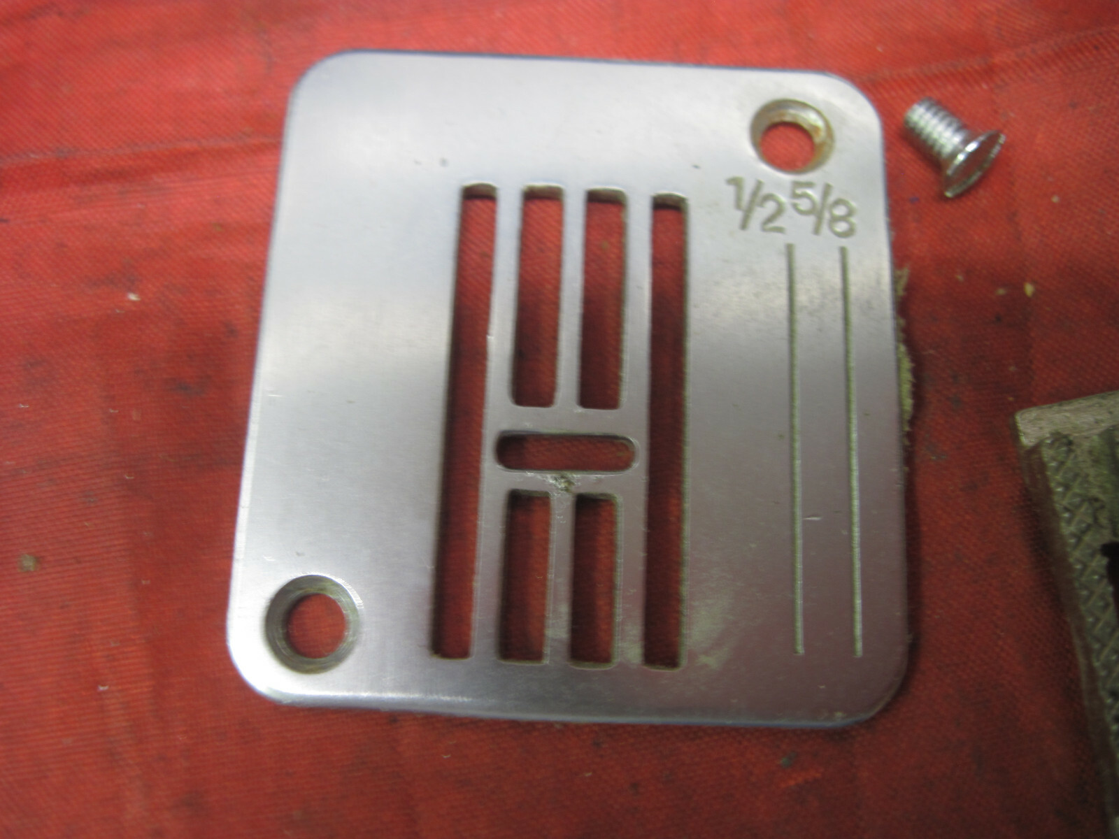 Nelco 234FH Sewing Machine Parts Needle Throat Plate Feed Dog eBay